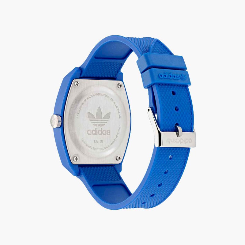 Adidas ساعة أنالوج زرقاء للرجال - Image 3